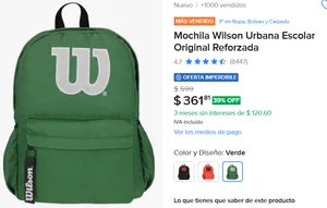 Mochila Wilson 