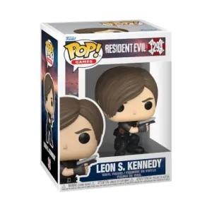 Funko Pop! Games: Resident Evil - Leon S. Kennedy - Collectable Vinyl Figure - Gift Idea - Official Merchandise - Toys for Kids & Adults - Video Games Fans - Model Figure for Collectors and Display