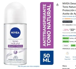 Desodorante Aclarante para Mujer (50 ml)