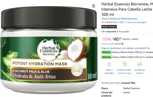 Máscarilla Intensiva Para Cabello 