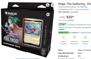 COMMANDER DECK DE TERRA DE FF
