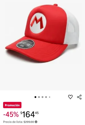 GORRA DE MARIO