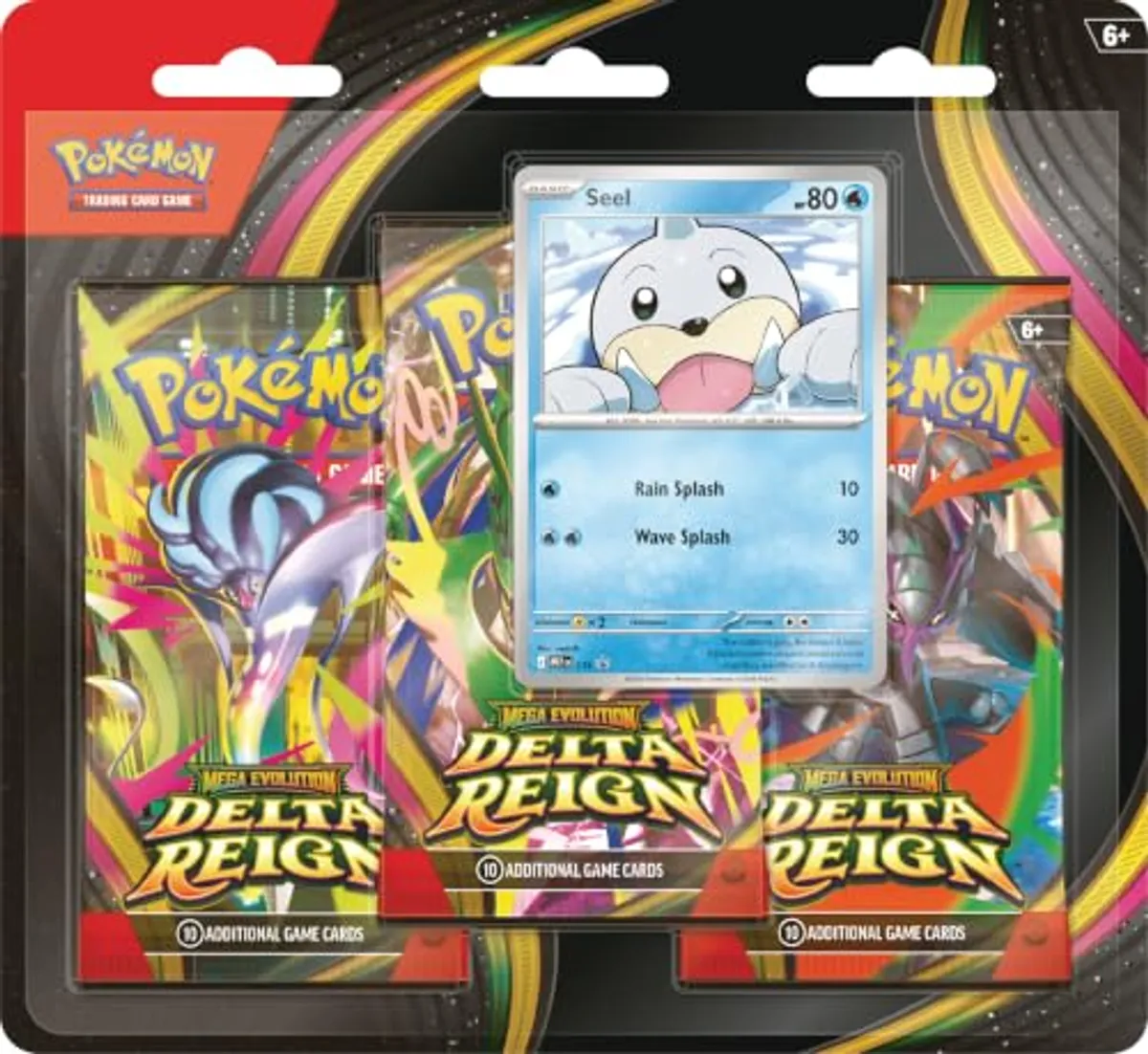Pokémon TCG: Mega Evolution—Delta Reign Three-Booster Blister