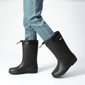 DREAM PAIRS Botas de Lluvia para Niños Botas Impermeables con Fáciles de Poner