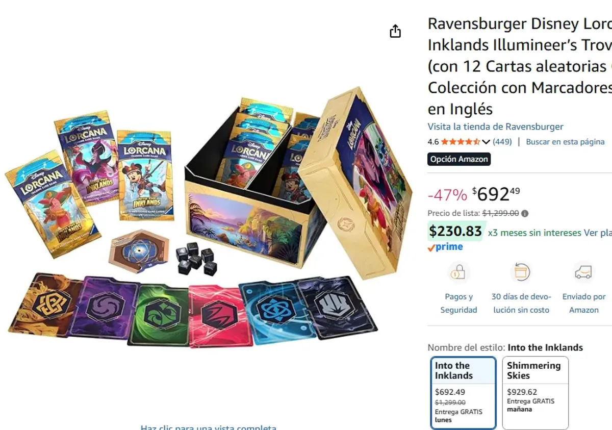 ETB DE LORCANA BARATISIMA