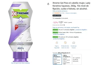 Gel Para el cabello mujer