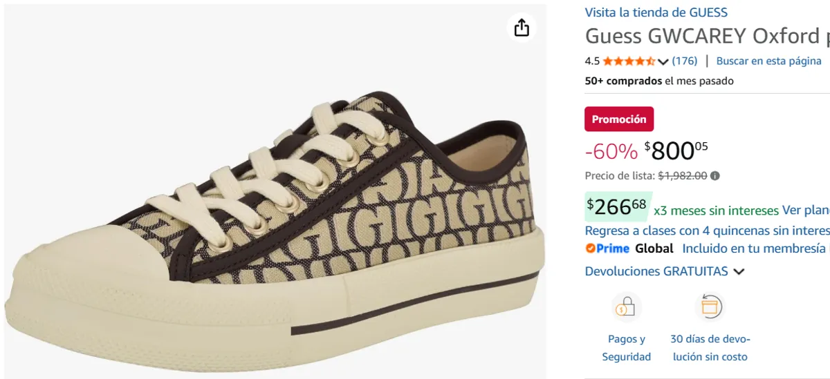 Guess tenis 