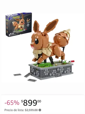 EEVEE MOVIL DE MEGA CONSTRUX