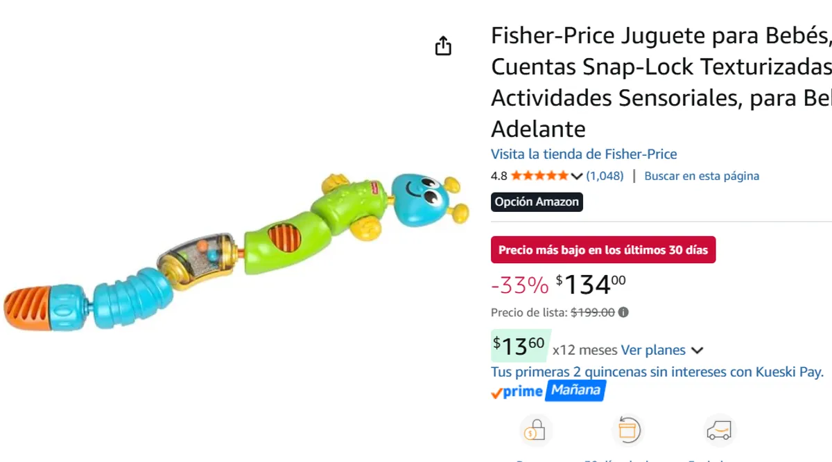 Juguete para Bebés, Oruga 