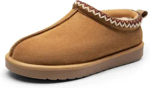 DREAM PAIRS Pantuflas de Invierno para Mujer, Zapatos Peludos para Interiores y Exteriores