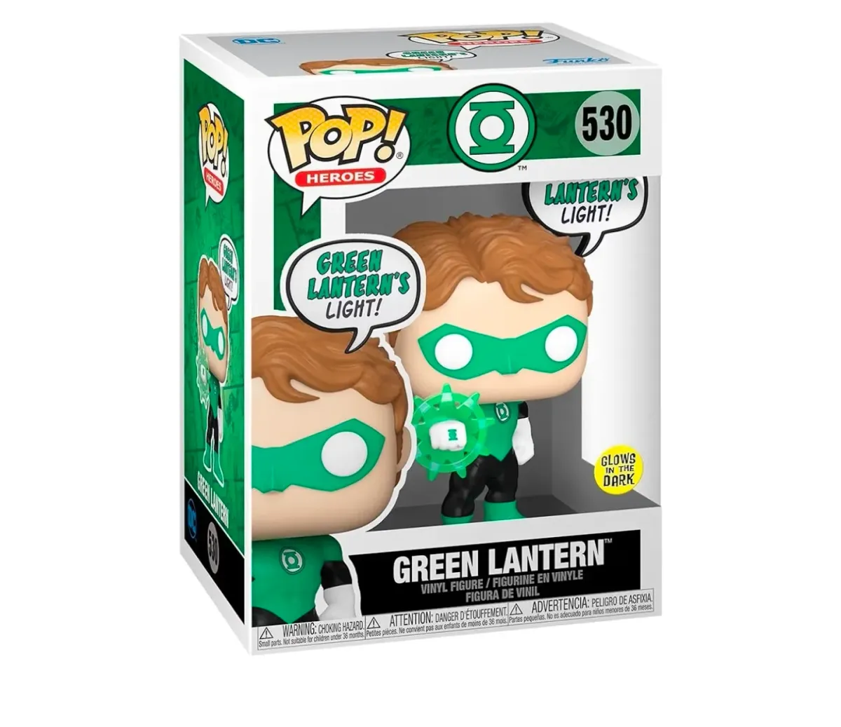 FUNKO DE LINTERNA VERDE GLOW IN THE DARK