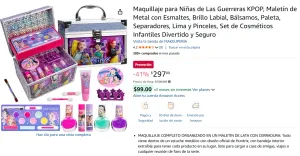 Maquillaje para Niñas de Las Guerreras KPOP