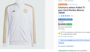 Chamarra adidas Fútbol Tigres 
