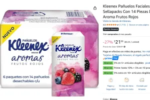 Kleenex Pañuelos 14 packs