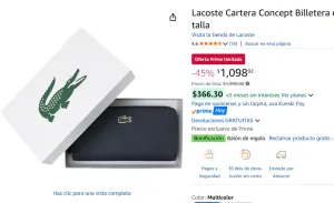 Lacoste Cartera 