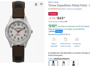 Timex Expedition 