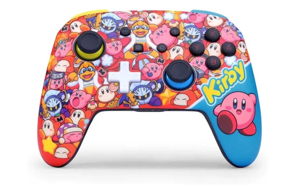PowerA Enhanced Wireless Controller for Nintendo Switch - World of Kirby