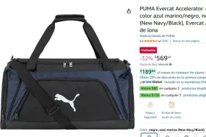 PA TUS COSAS DEL GYM O PARA VIAJES CORTOS!!! MALETA A PRECIAZO!!! PUMA maleta  