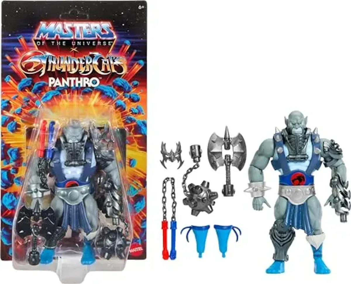 Masters of The Universe X Thundercats Panthro Figura de acción