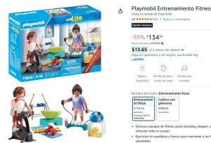 REMATE DE SET PLAYMOBIL DE MONITOS FITNESS