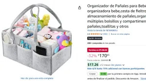 Organizador de Pañales para Bebé