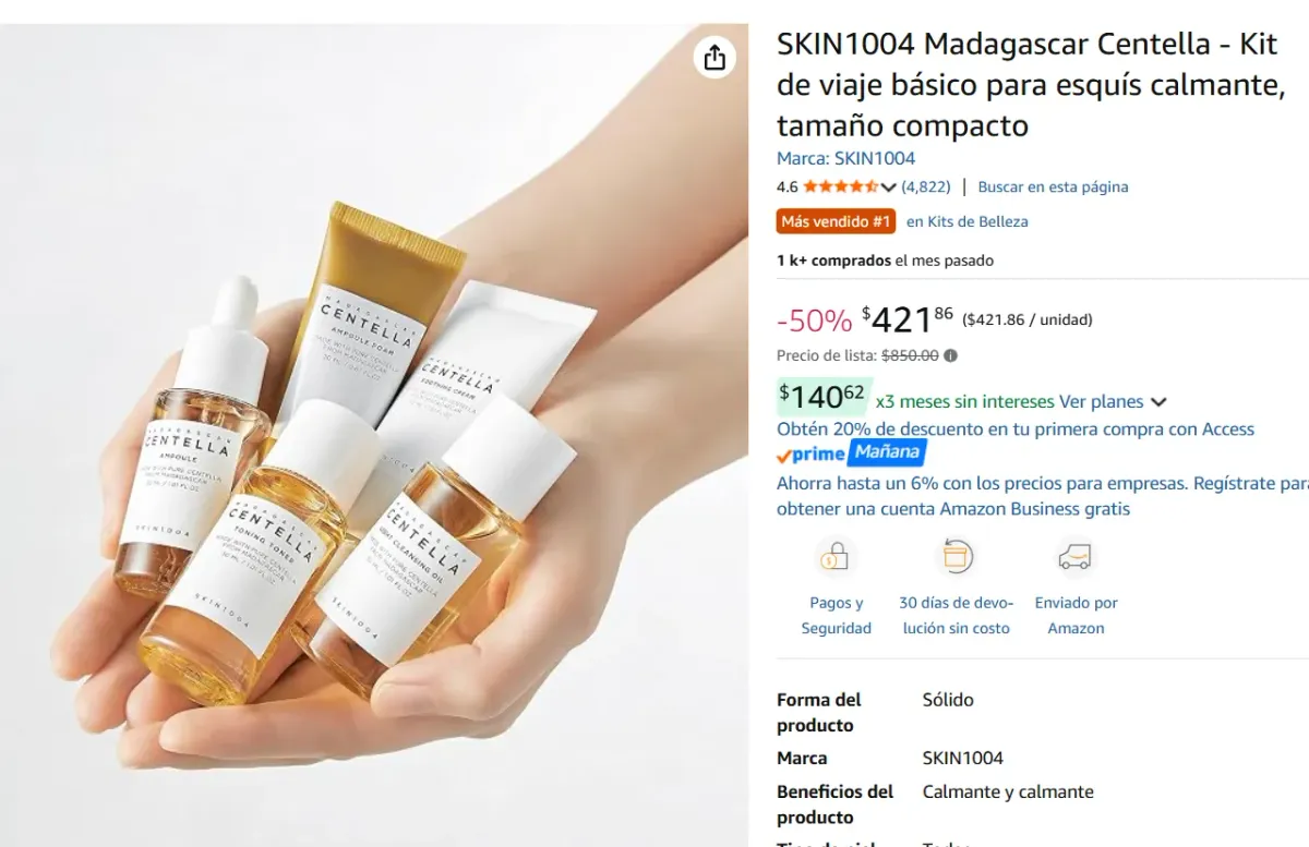 Kit para la piel