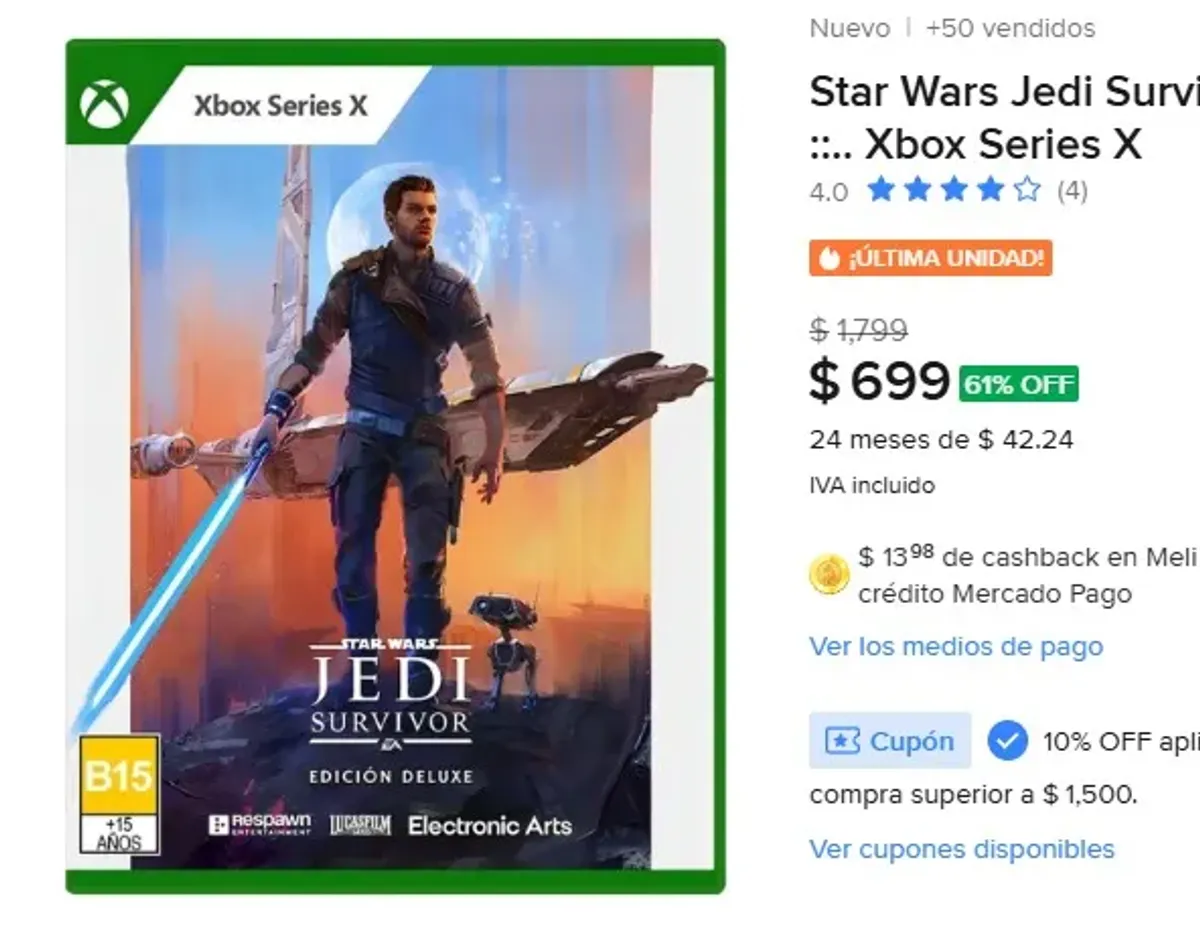 Star Wars Jedi Survivor Deluxe Ed ::.. Xbox Series X
