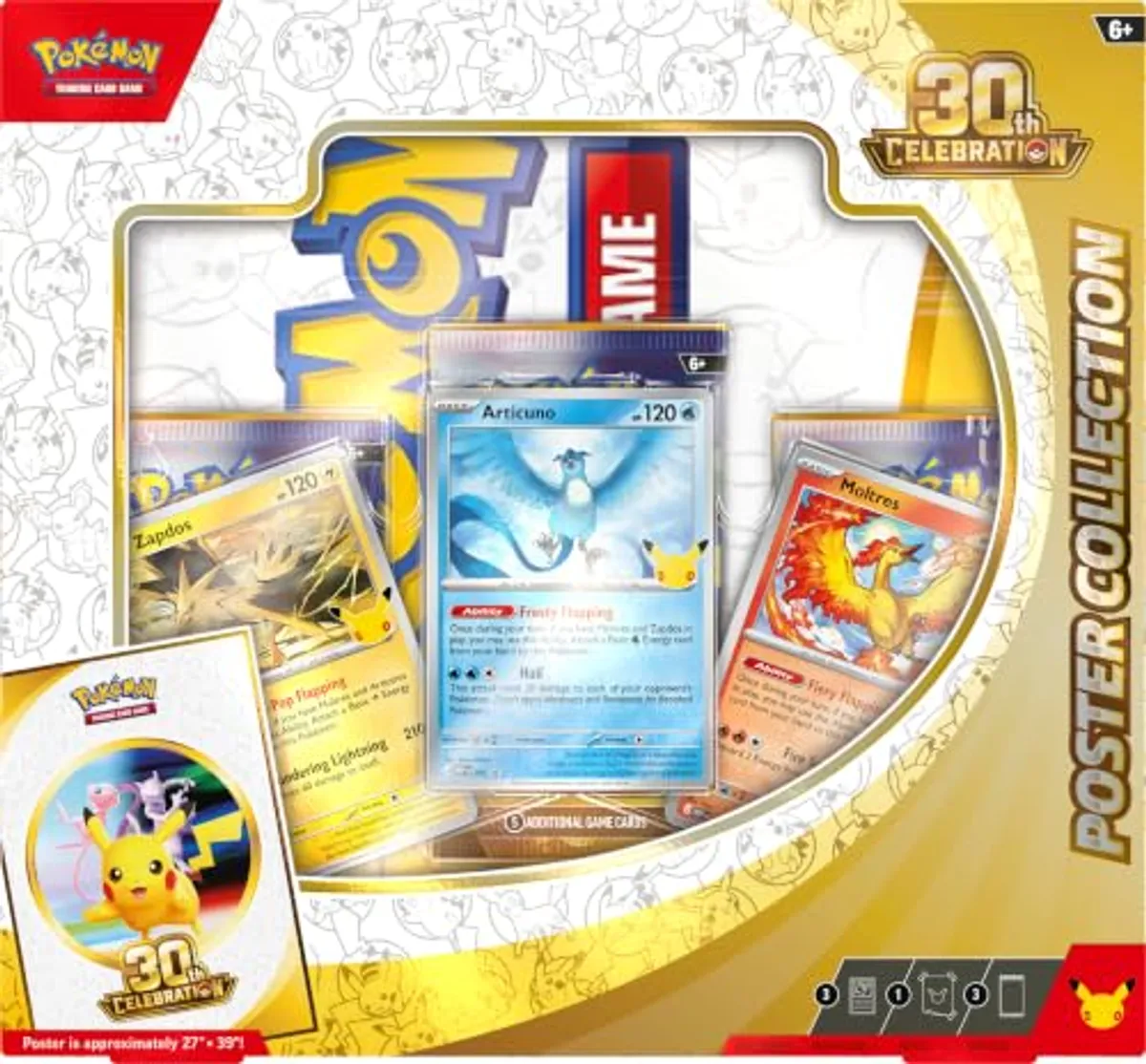 Pokémon TCG: 30TH Celebration - Poster Collection