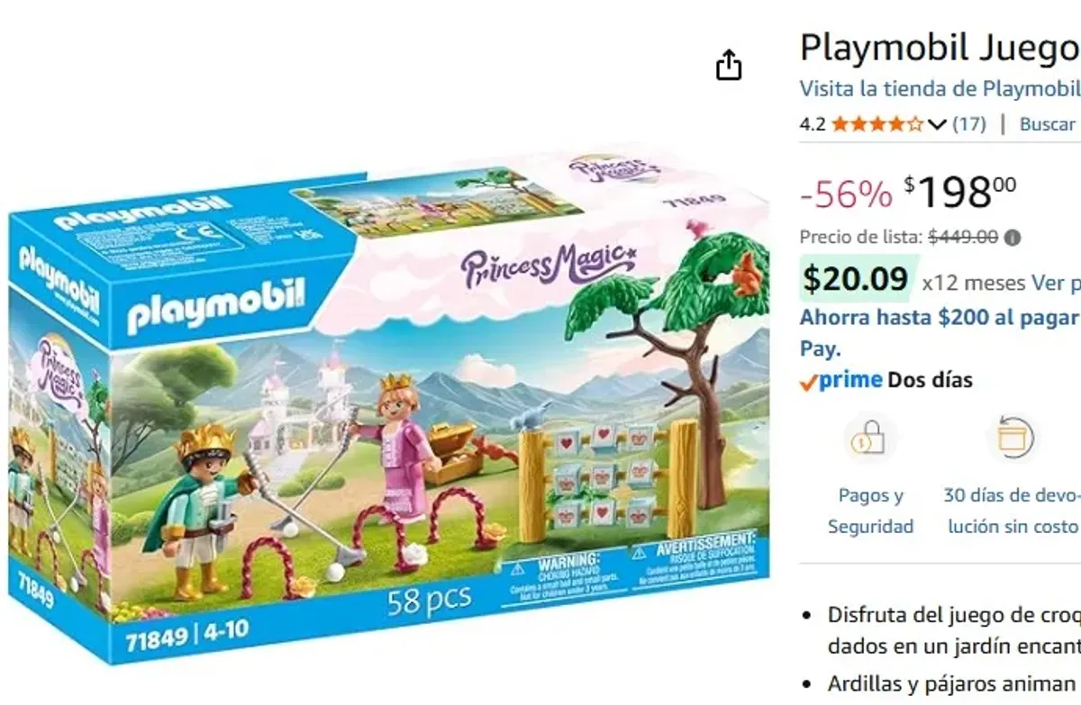 Playmobil Juegos en el jardín
