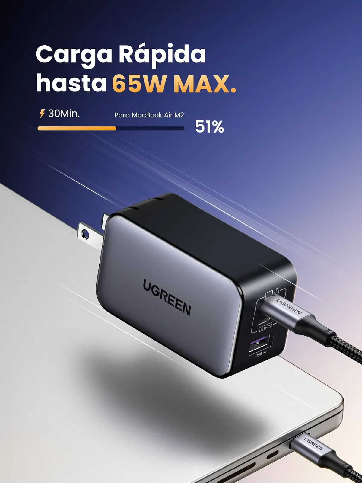 CUBO CARGADOR UGREEN