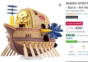 BANDAI SPIRITS - Kit de modelo - Barco - Ark Maxim 'REPROD'