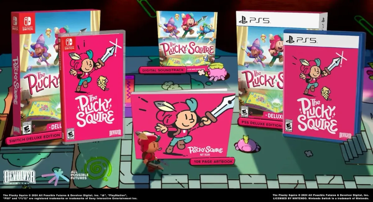 THE PLUCKY SQUIRE DELUXE EDITION PARA PS5