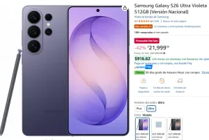 Samsung Galaxy S26 Ultra Violeta 512GB 