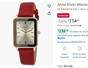 Anne Klein Women's Strap Watch, AK/3702
