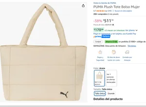 BOLSO PUMAS PA LA WAIFU Y A PRECIO DE REGALO!!! A SOLO $511!!!