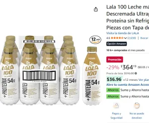 Leche  1 Paquete con 12 Piezas 