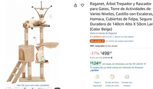 Árbol Trepador y Rascador para Gatos