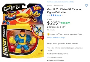 REMATE DE FIGURA ESTIRABLE DE CYCLOPS