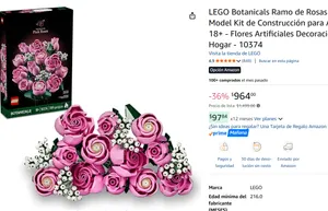 LEGO Ramo de Rosas 