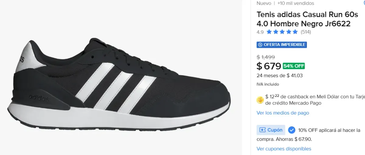 Tenis adidas 