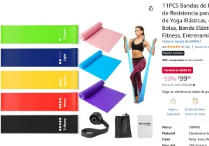 11PCS Bandas de Resistencia 