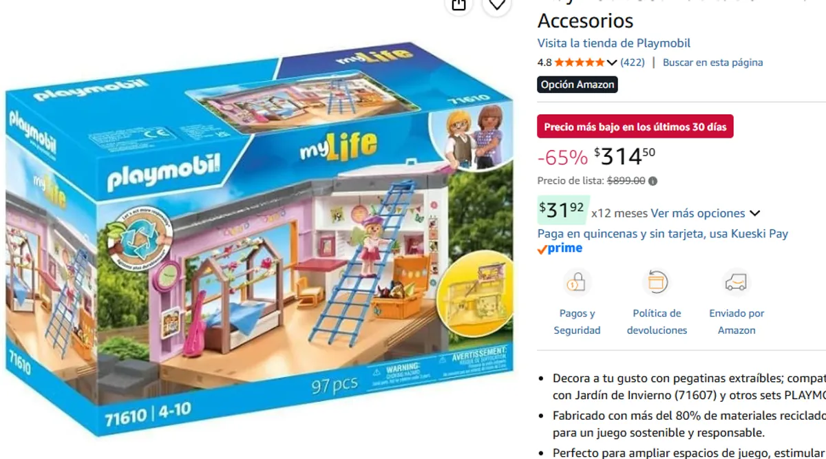 HABITACIÓN PLAYMOBIL