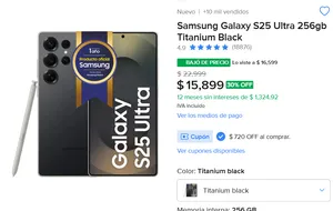 Samsung Galaxy S25 Ultra 256gb 