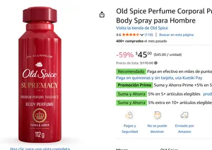 Old Spice spray Corporal 