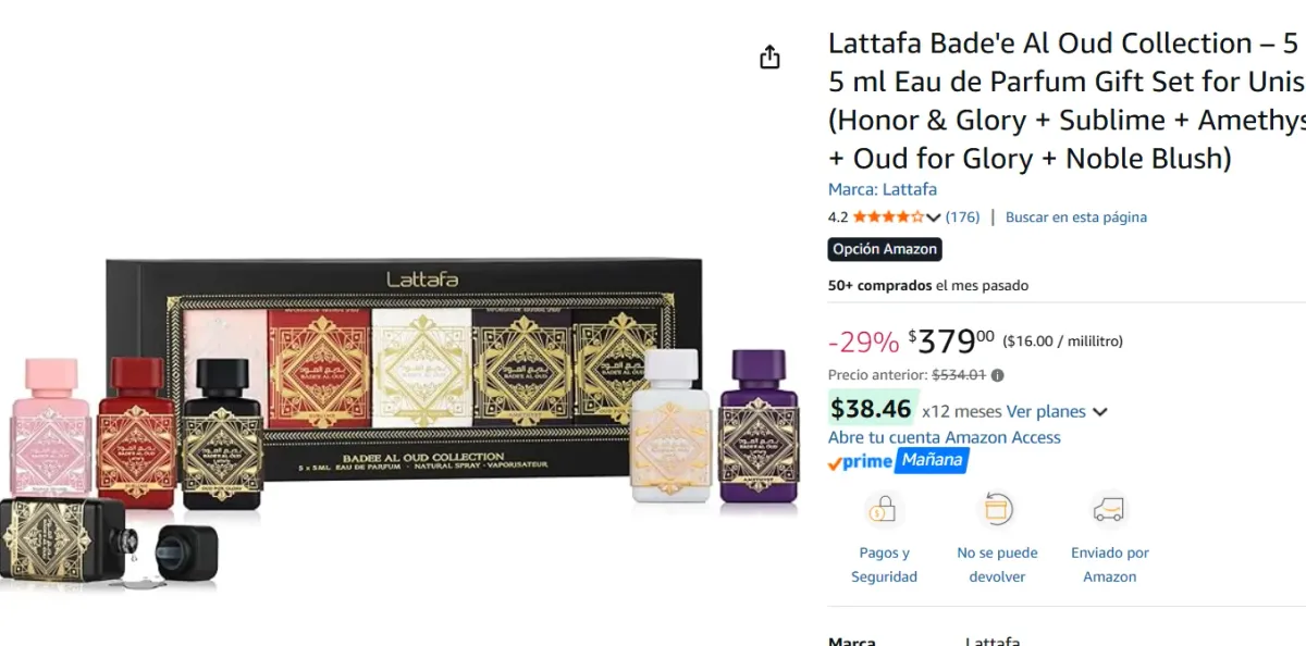 Lattafa Collection – 5 pack