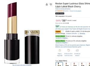 Super Lustrous Lápiz Labial Black Cherry
