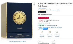 Lattafa Ra'ed Gold EdP
