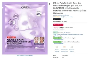 Mascarilla Hidrogel 1pza 