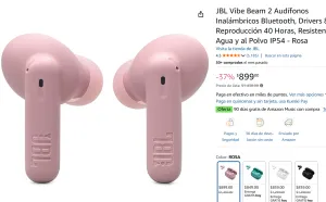 JBL Vibe Beam 2 Audífonos Inalámbricos 