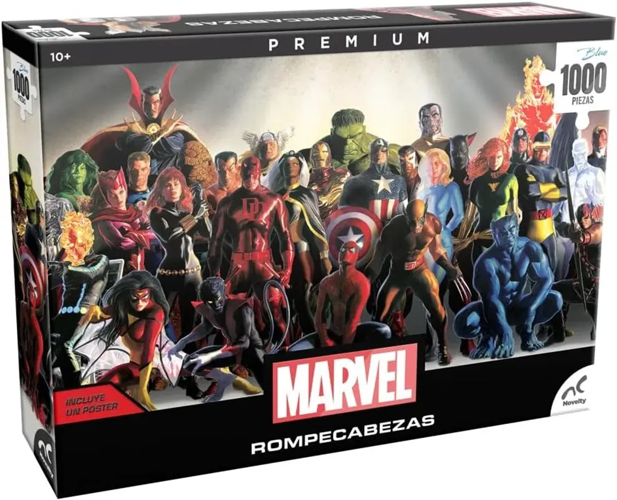 ROMPECABEZAS DE 1000 PIEZAS DE MARVEL